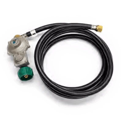 American Fyre Designs 10 ft. Propane Extension Hose with Elbow Fitting - Pristine Home & Wellness