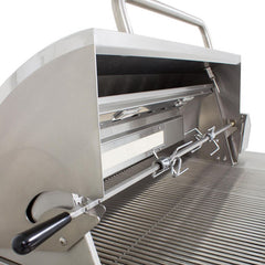 Profire PFDLX48S-N Professional Deluxe Series Built-in Stainless Steel 48" Natural Gas Grill with Double Side Burner - Pristine Home & Wellness