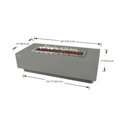 Elementi Granville Fire Pit Table - Pristine Home & Wellness