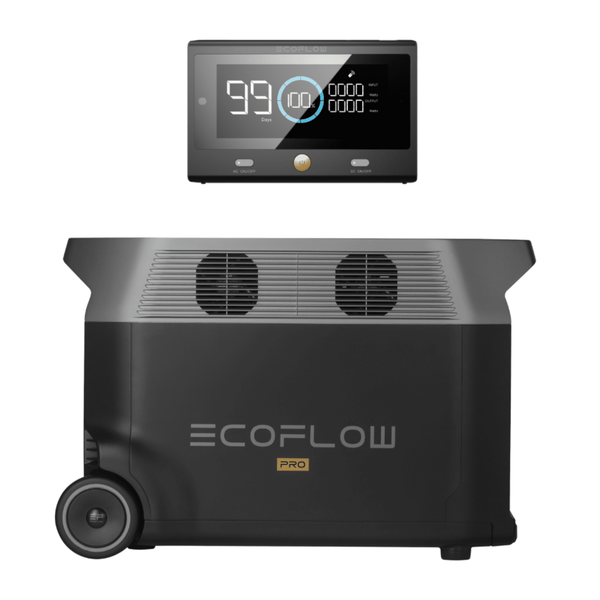 EcoFlow Delta Pro Portable Power Station + Delta Pro Remote Control Bundle - Pristine Home & Wellness