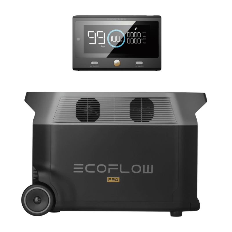 EcoFlow Delta Pro Portable Power Station + Delta Pro Remote Control Bundle - Pristine Home & Wellness