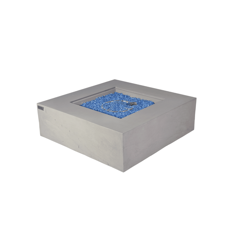 Elementi Plus Space Gray Capertee Sandstone Fire Pit Table - Pristine Home & Wellness
