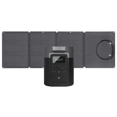EcoFlow Delta Max 1600 Portable Power Station + Foldable 110W Solar Panel Bundle - Pristine Home & Wellness