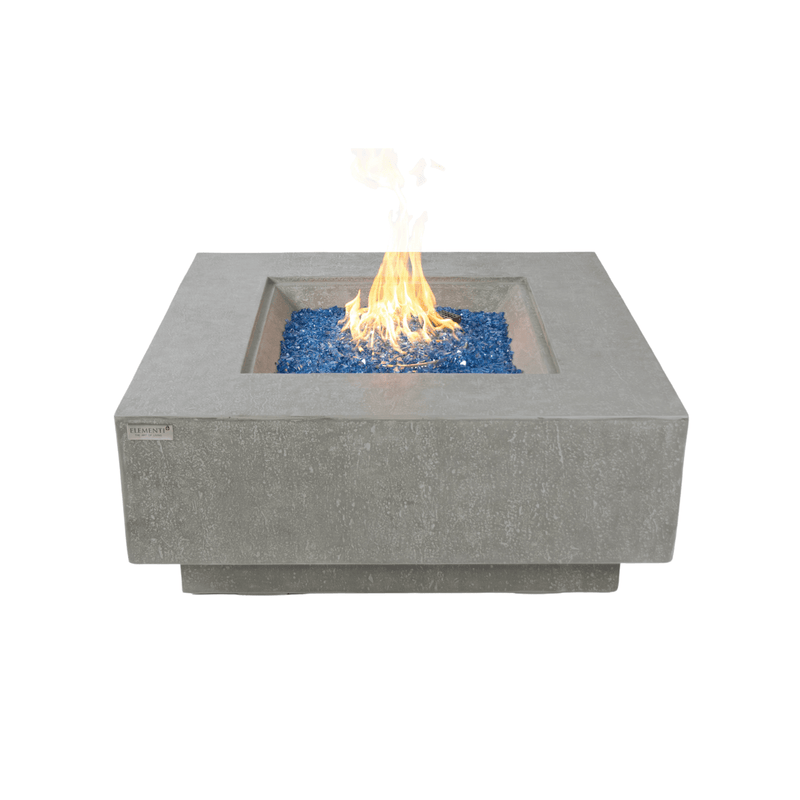 Elementi Plus Light Gray Victoria Fire Pit Table - Pristine Home & Wellness