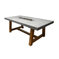 Elementi Sonoma Fire Pit Dining Table - Pristine Home & Wellness