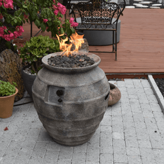 Modeno Pompeii Pot Fire Pit - Propane fuel - Pristine Home & Wellness