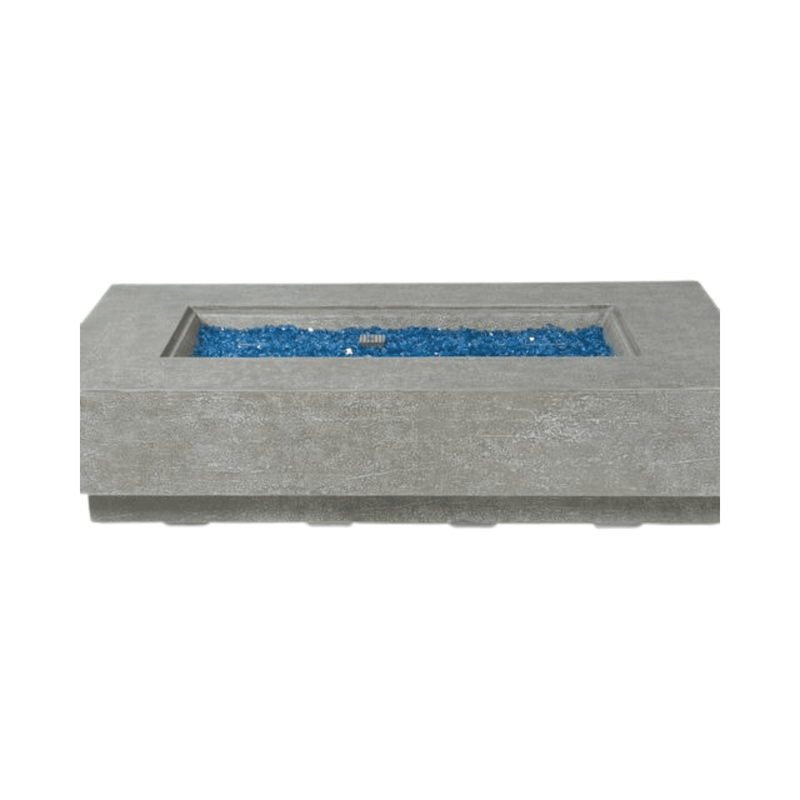 Elementi Plus Light Gray Riviera Sandstone Fire Pit Table - Pristine Home & Wellness