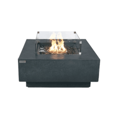 Elementi Plus Square Fire Pit Wind Screen - Pristine Home & Wellness