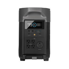 EcoFlow Delta Pro Portable Power Station + Foldable 220W Bifacial Solar Panel Bundle - Pristine Home & Wellness
