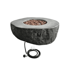 Elementi Boulder Fire Pit Table - Pristine Home & Wellness