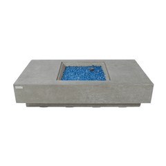 Elementi Plus Light Gray Monte Carlo Fire Pit Table - Pristine Home & Wellness