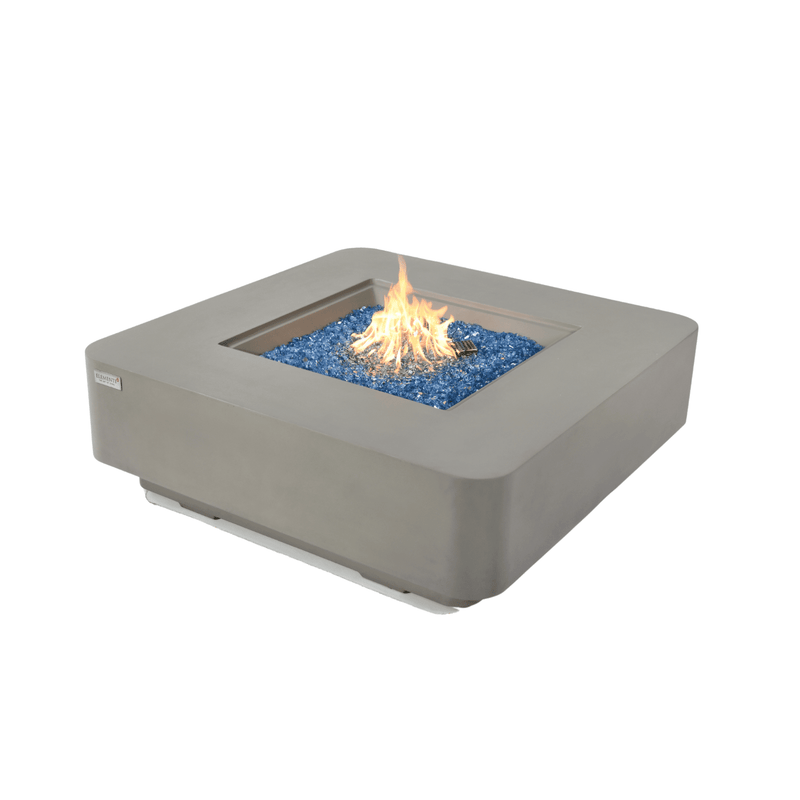 Elementi Plus Light Gray Lucerne Fire Pit Table - Pristine Home & Wellness