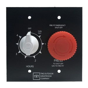 Outdoor Greatroom Company 4-Hour Timer with E-Stop for DSI Electronic Ignition Systems - Pristine Home & Wellness