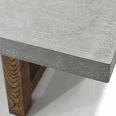 Elementi Home Space Gray Seine Rectangular Dining Table - Pristine Home & Wellness
