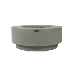 Elementi Plus Light Gray Colosseo Fire Pit Table - Pristine Home & Wellness