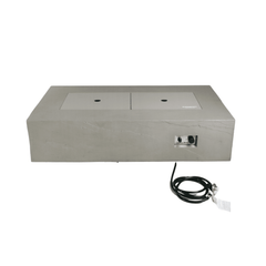 Elementi Plus Space Gray Meteora Sandstone Fire Pit Table - Pristine Home & Wellness