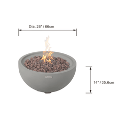 Modeno Nantucket Fire Pit Table - Pristine Home & Wellness