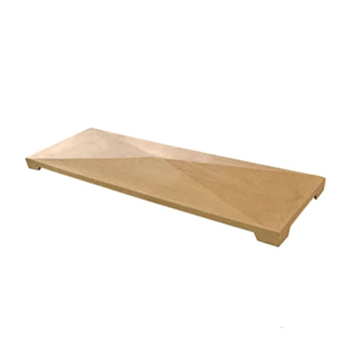 American Fyre Designs 8025RV - Rectangle GFRC Chimney Rain Vent Cap - Pristine Home & Wellness