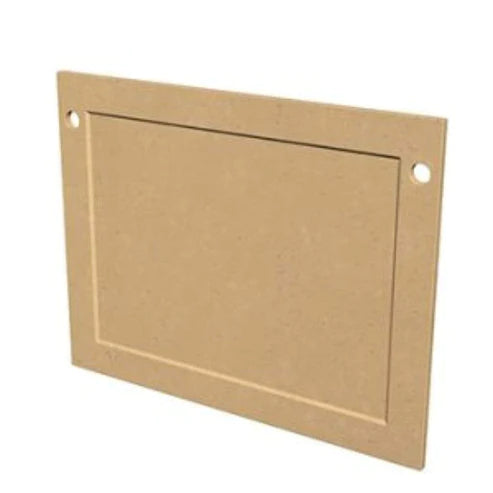 American Fyre Designs 8210 - Square GFRC Fireplace Protector Plate - Pristine Home & Wellness