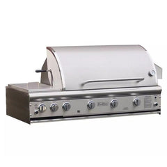 Profire PFDLX48RS-N Professional Deluxe Series Built-in Stainless Steel 48" Natural Gas Grill with Rotisserie and Double Side Burner - Pristine Home & Wellness