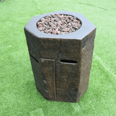 Modeno Basalt Column Fire Pit - Propane Fuel - Pristine Home & Wellness