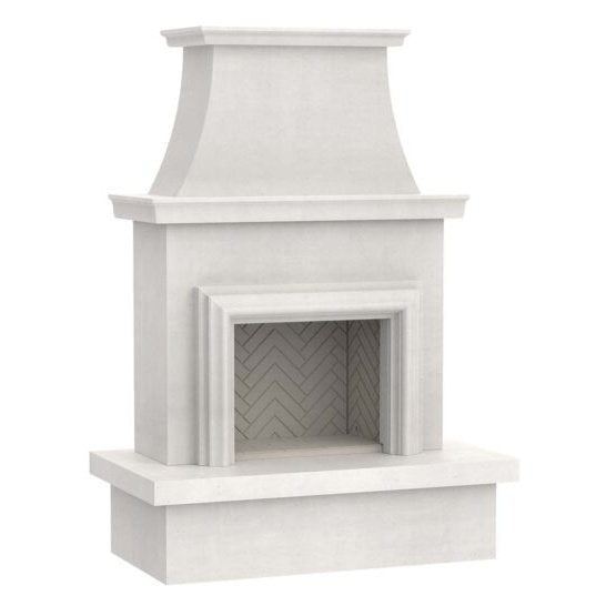 American Fyre Designs Contractor's Model with Moulding Outdoor Gas Fireplace - Pristine Home & Wellness