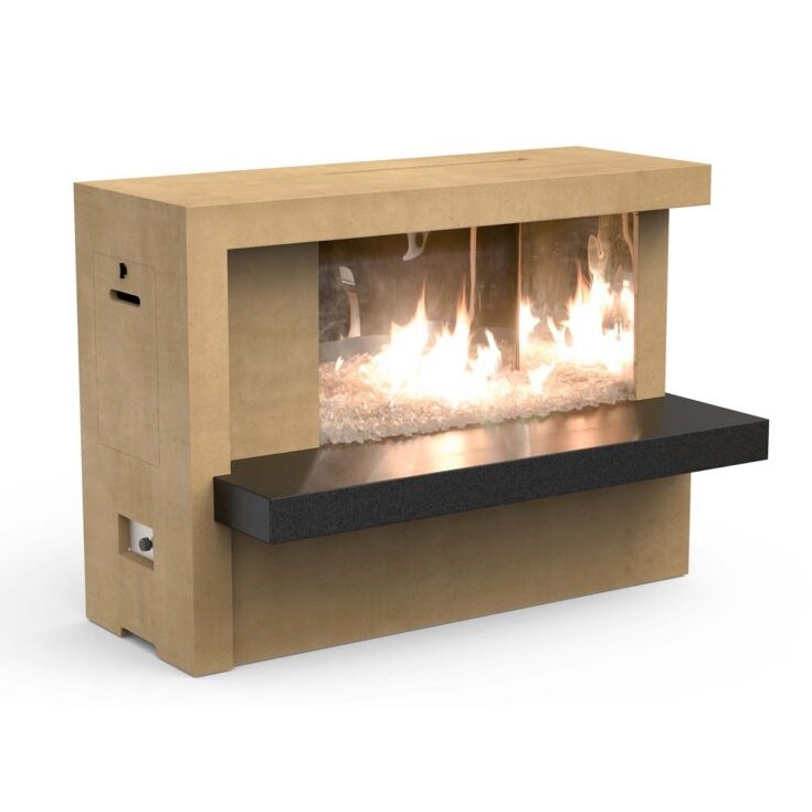 American Fyre Designs Manhattan Outdoor Gas Fireplace - Pristine Home & Wellness