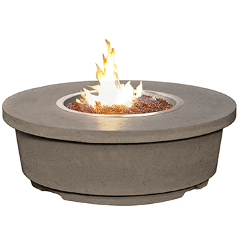 American Fyre Designs Contempo Round Outdoor Gas Firetable - Pristine Home & Wellness