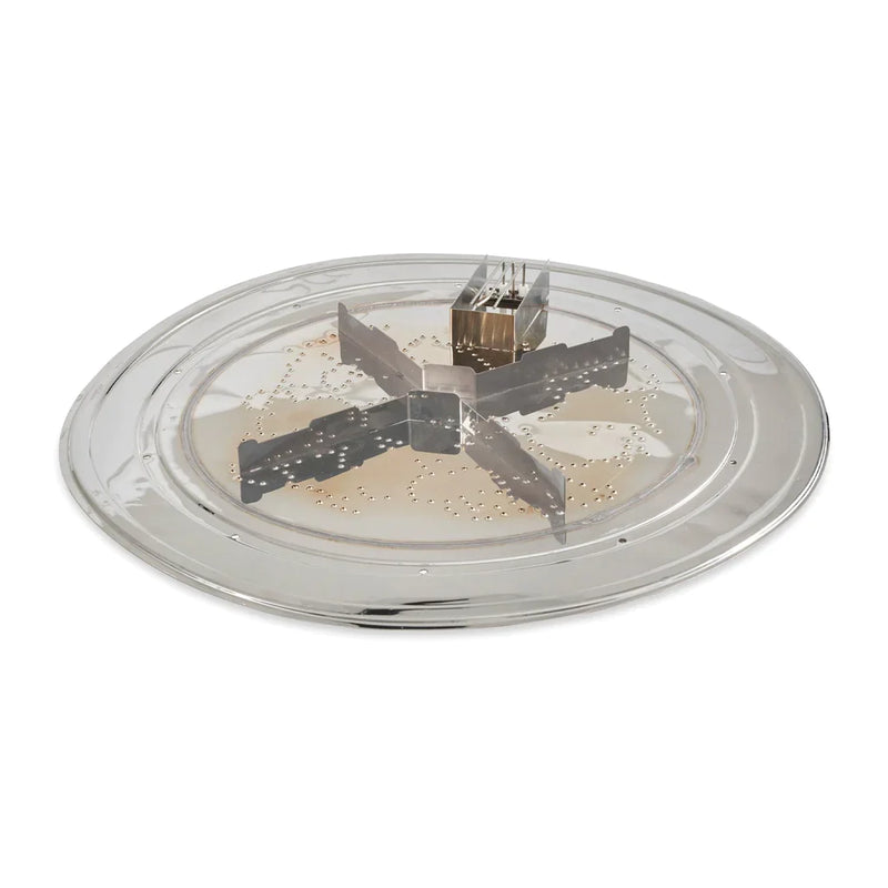 Outdoor Greatroom Company 28-inch Round Stainless Steel Gas Burner Insert - DSI Natural Gas - Pristine Home & Wellness