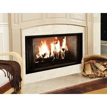 Majestic 42-inch Radiant Wood Burning Fireplace - Pristine Home & Wellness