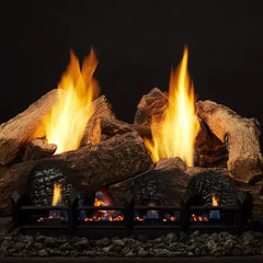 Monessen 24″ 7pc Berkley Oak Refractory Log Set for Natural Blaze VF 24″ Burner - Pristine Home & Wellness