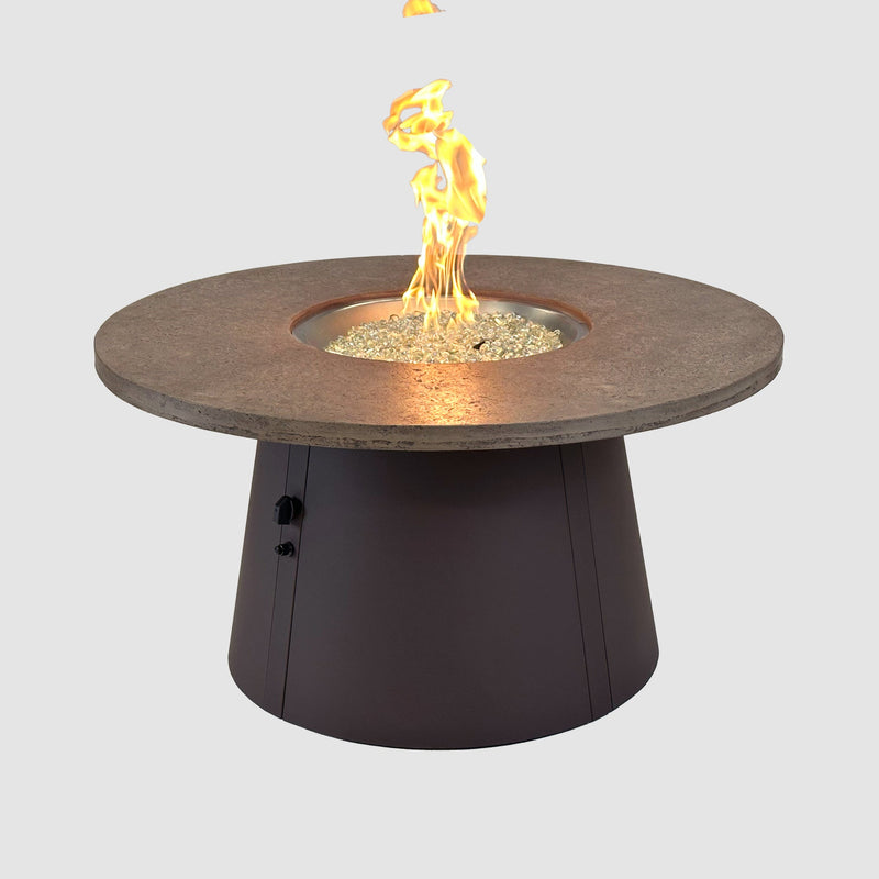 Outdoor Greatroom Company Cirvalo Round Gas Fire Pit Table
