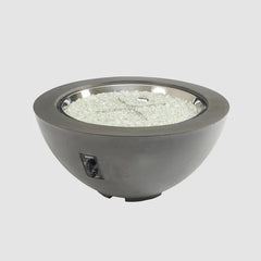 Outdoor Greatroom Company 42-inch Midnight Mist Cove Round Gas Fire Pit Bowl - Pristine Home & Wellness