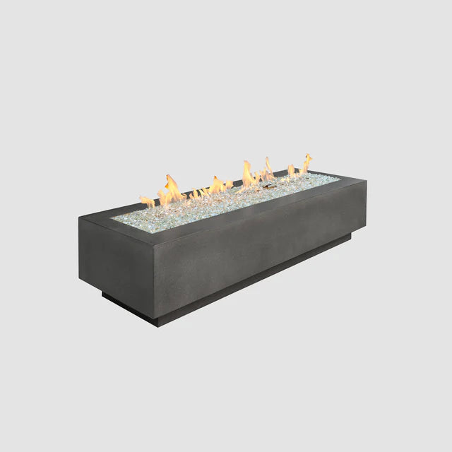 Outdoor Greatroom Company 72-inch Midnight Mist Cove Linear Gas Fire Table - Pristine Home & Wellness