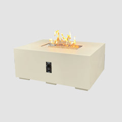 Outdoor Greatroom Company Cove Concrete Linear Gas Fire Pit - 48" - Linen