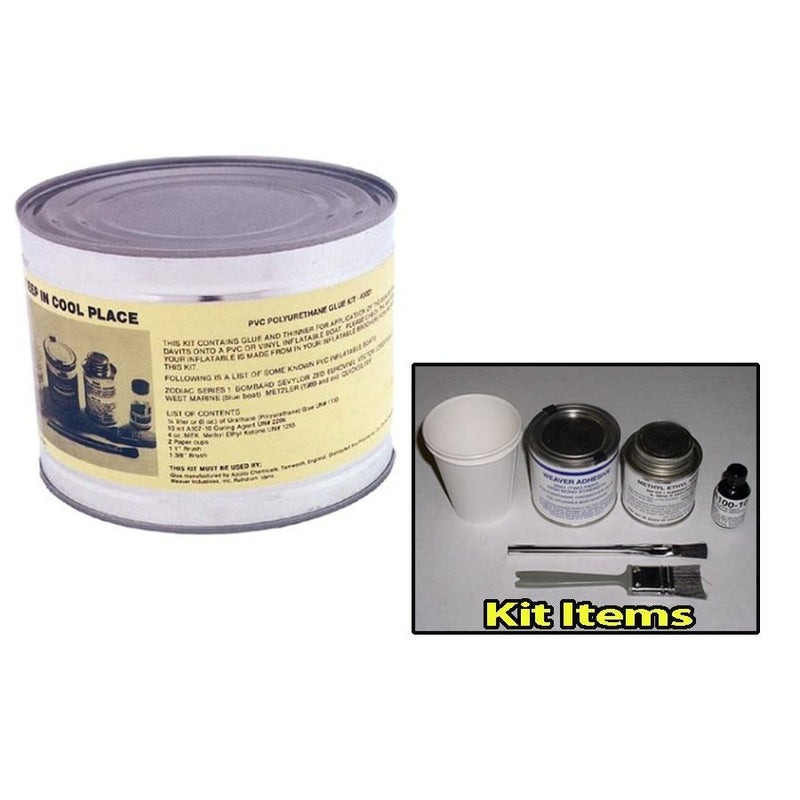 Sea Eagle Weaver Two Part Glue Kit - DAVITGLUE - Pristine Home & Wellness