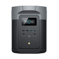 EcoFlow Delta 2 Max Portable Power Station + Foldable 220W Bifacial Solar Panel Bundle - Pristine Home & Wellness