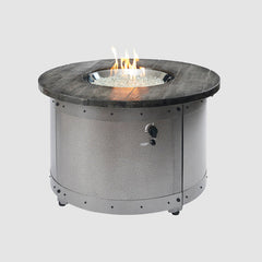 Outdoor Greatroom Company Edison Round Gas Fire Pit Table - Pristine Home & Wellness