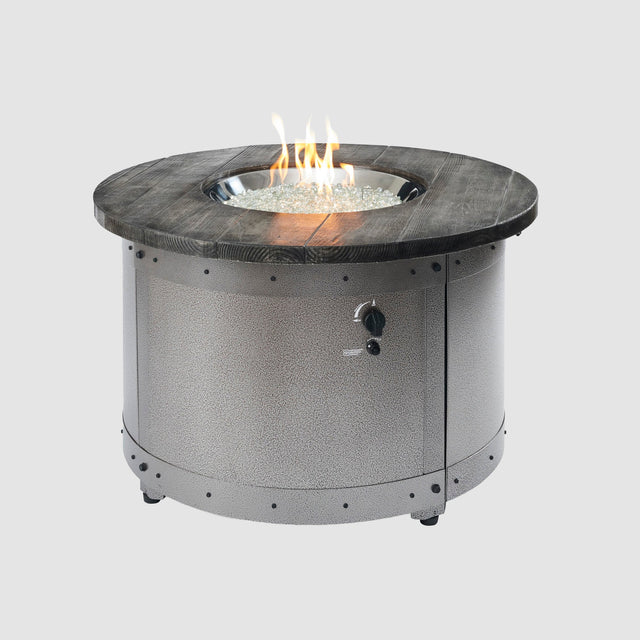 Outdoor Greatroom Company Edison Round Gas Fire Pit Table - Pristine Home & Wellness