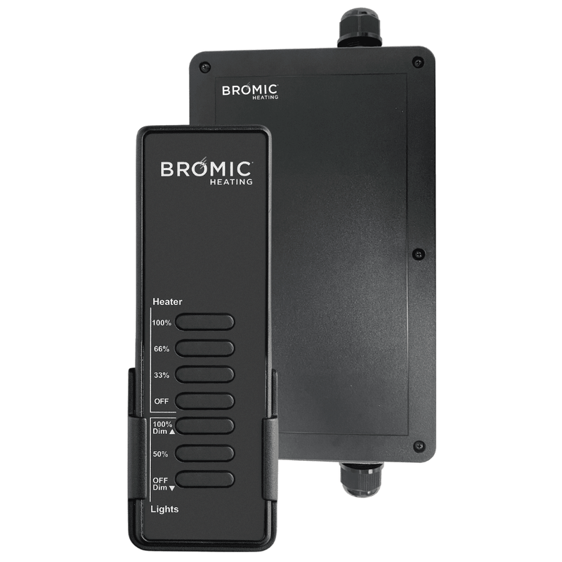 Bromic Heating BH3230007-1 - Eclipse Electric Pendant Dimmer Smart-Heat Controller with Wireless Remote - Pristine Home & Wellness