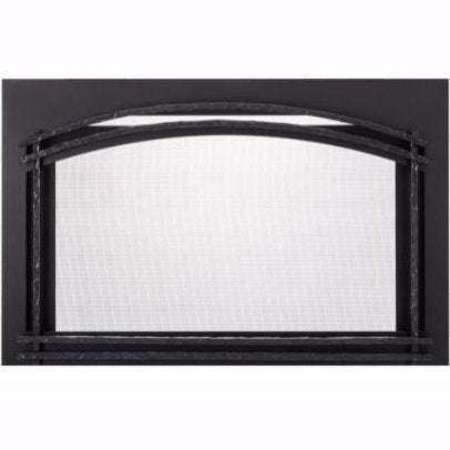 Majestic 25-inch Black Forged Arch Screen Front - FA-TRI25-BK - Pristine Home & Wellness