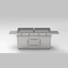 Le Griddle Cart for 60-inch Grand Texan-4 Burner Gas Griddle - GFCART160 - Pristine Home & Wellness