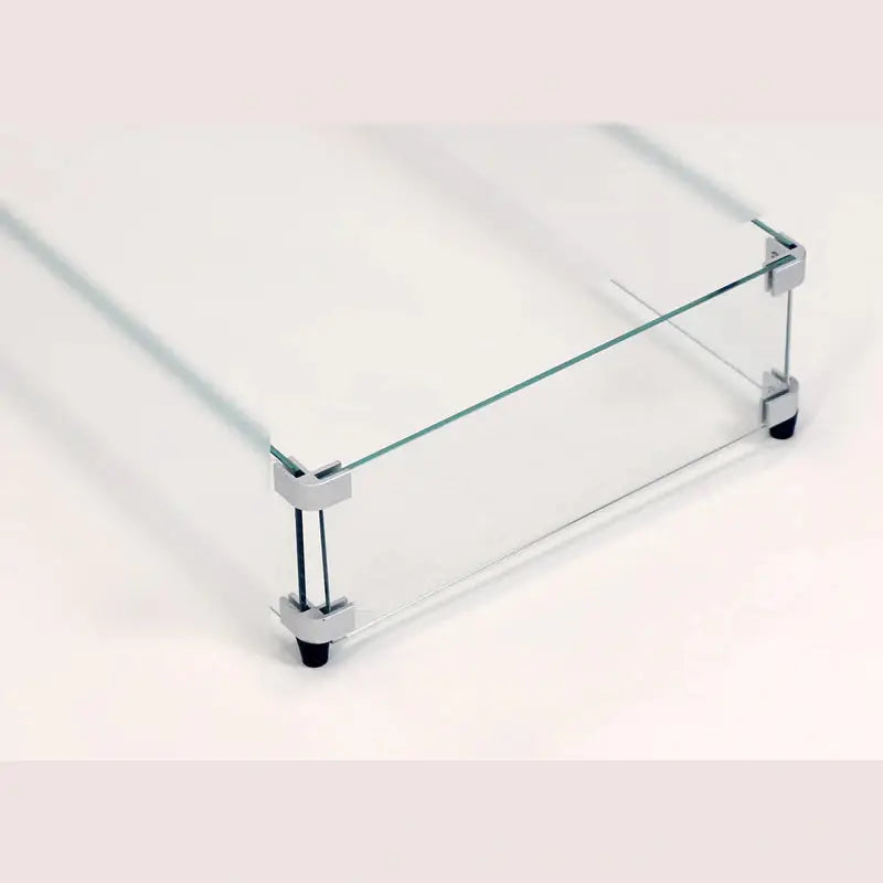 Outdoor Greatroom Company Short Glass Panel on Glass Guards - Pristine Home & Wellness