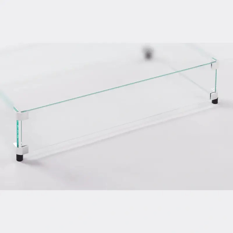 Outdoor Greatroom Company 27.25x5 Tempered Glass with Bevel - 1/4