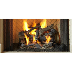Majestic Fireside Grand Oak 3 Tier 24" IPI-controlled Burner Hearth Kit - Natural Gas - Pristine Home & Wellness