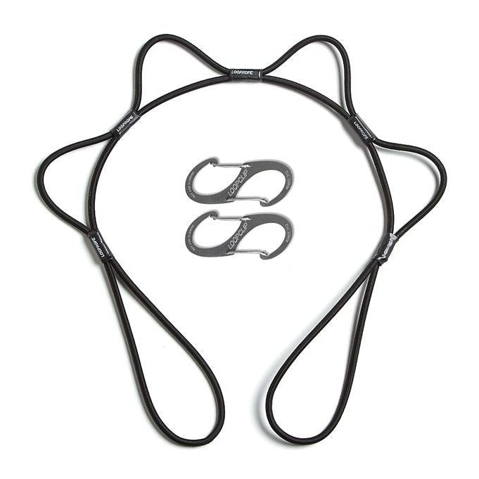 Sea Eagle 3' Black Loop Rope - LOOPROPE3B - Pristine Home & Wellness