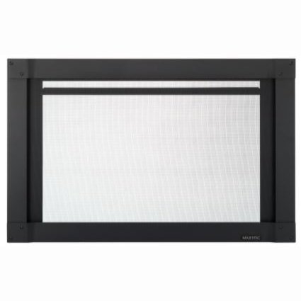 Majestic 25-inch Black Mission Full View Screen Front - MFV-TRI25-BK - Pristine Home & Wellness