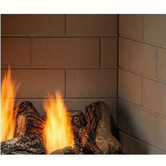 Monessen 36" Exacta Circulating Clean Face Firebox, Stacked Traditional Concrete interior panels - Pristine Home & Wellness
