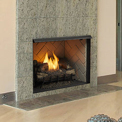 Monessen 42" Exacta Circulating Clean Face Firebox, Stacked Traditional Concrete interior panels - Pristine Home & Wellness