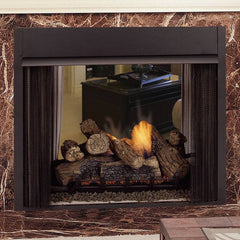 Monessen Lo-Rider See-Through 36" Clean Face Vent Free Firebox w/ Traditional Refractory Firebrick - Pristine Home & Wellness